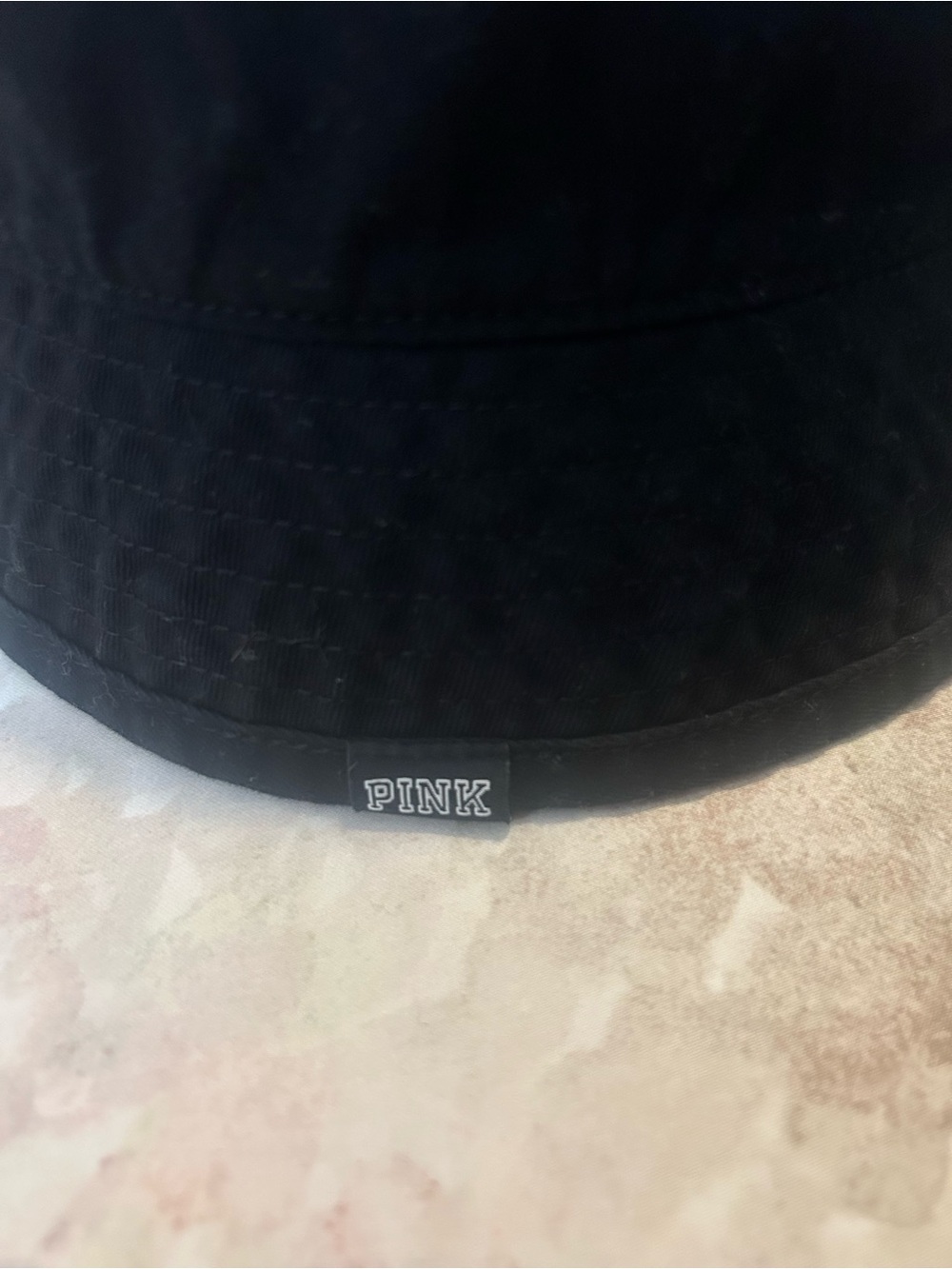 PINK Victoria's Secret Black Bucket Hat